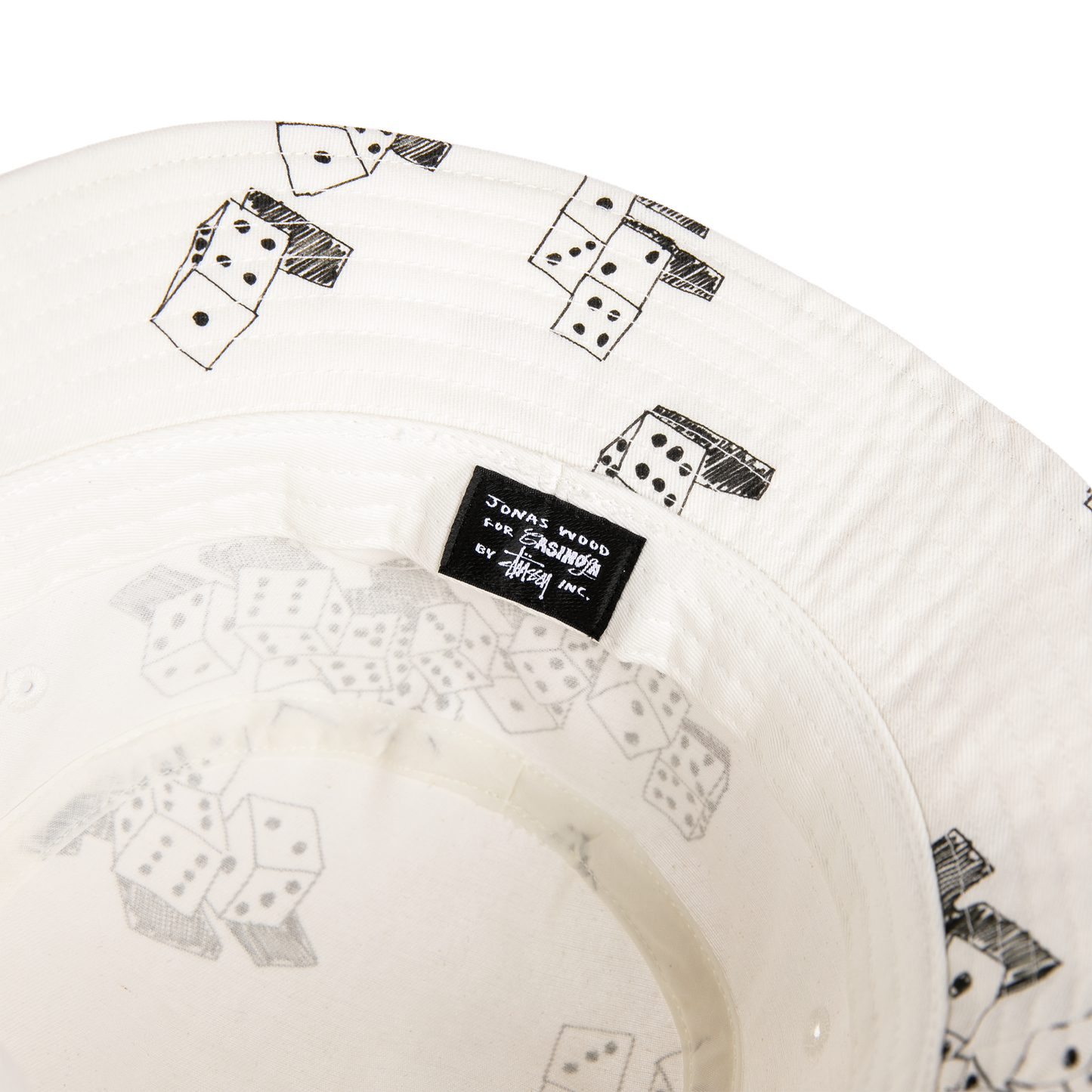 Casinola x Jonas Wood Made By Stussy Dice Bucket Hat